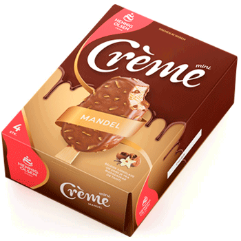 Creme mandel mini Hennig-Olsen is
