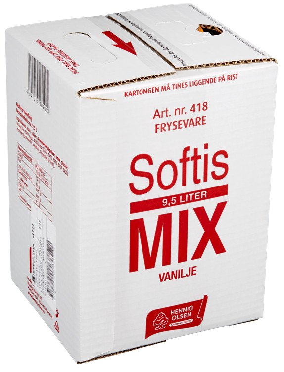 Softis-mix frossen