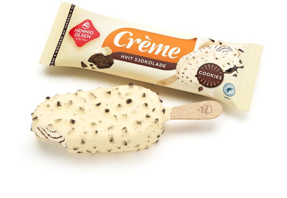 creme hvit sjokolade