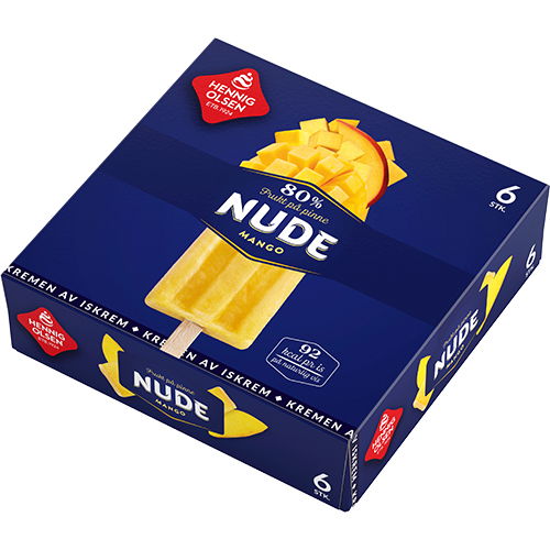 Nude Mango 6-pk - Hennig-Olsen Is