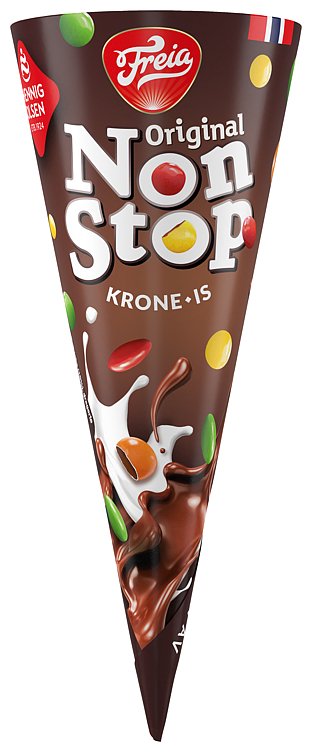 Krone-is Nonstop 125 ml Fløteis